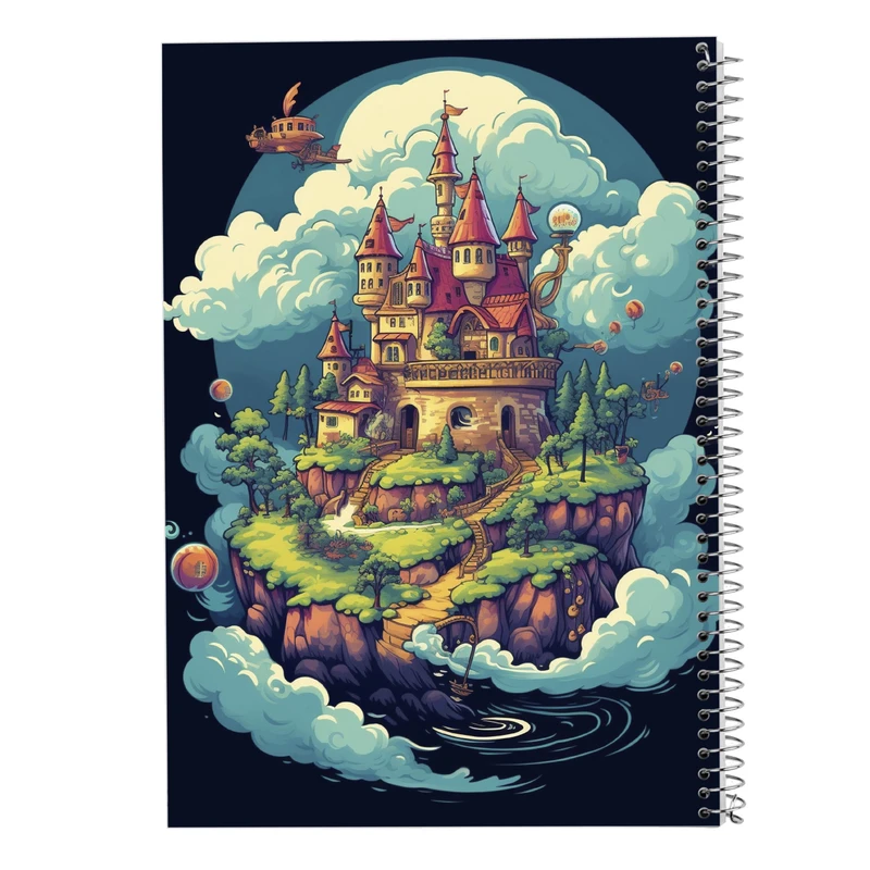 دفتر نقاشی 50 برگ مدوپد مدل Ghibli کد DF2554