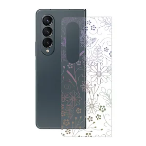 Remax cover sticker Clea model flower design suitable for Samsung Galaxy Z Fold4 mobile phone