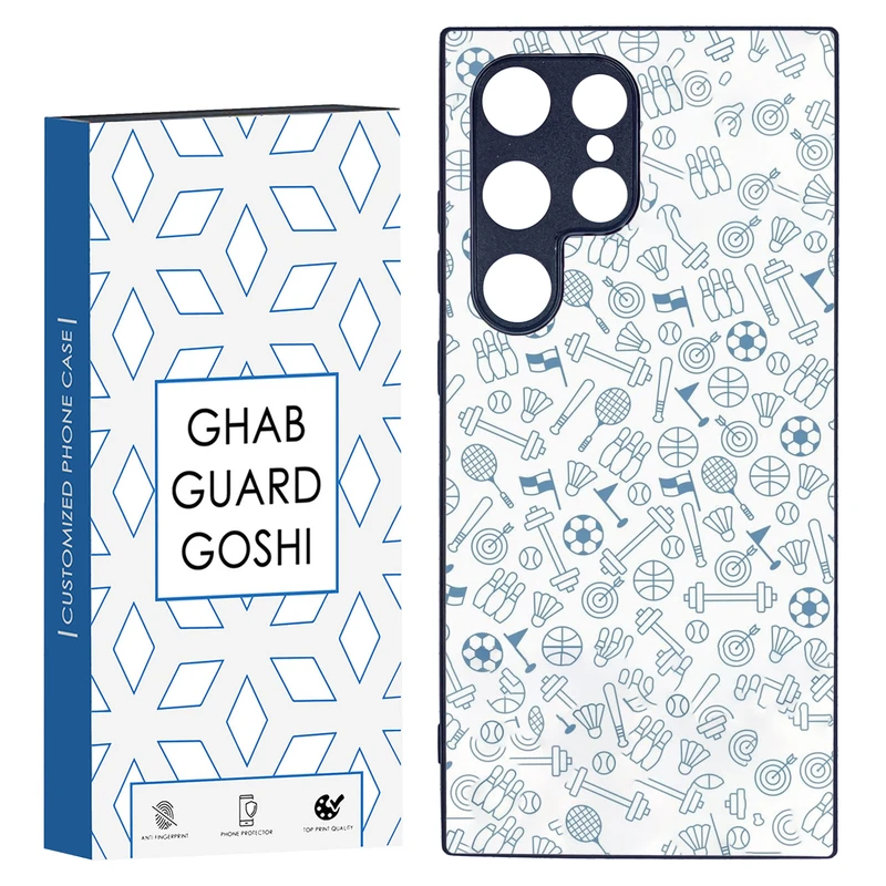 کاور قاب گارد گوشی طرح ورزشی کد TPU-121 مناسب برای گوشی موبایل سامسونگ Galaxy S24 ULTRA