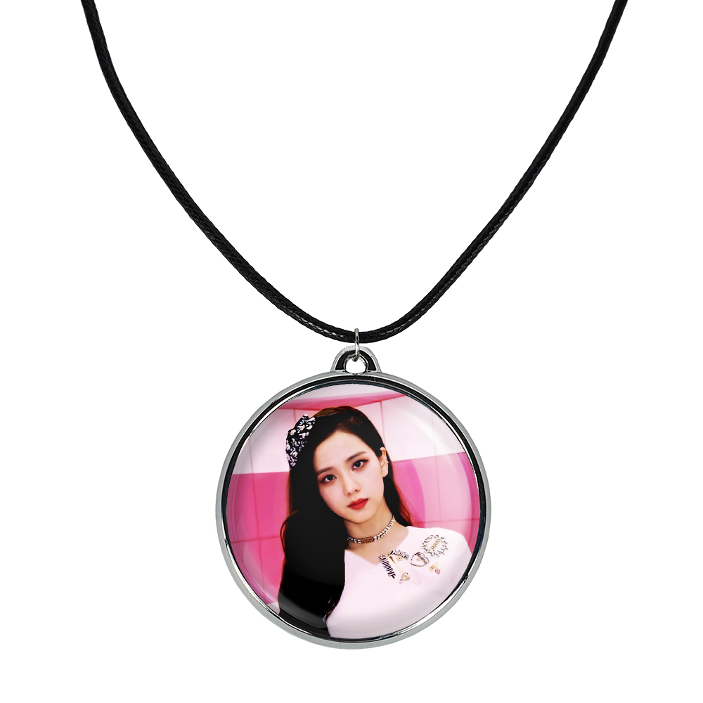 گردنبند خندالو مدل جیسو بلک پینک کد 1418914198