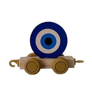 اسباب بازی چوبی مدل حروف انگلیسی قطار