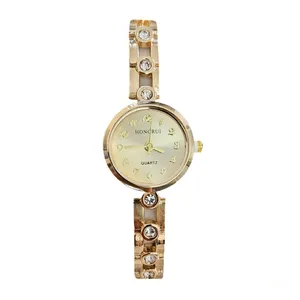 ساعت مچی عقربه ای زنانه مدل نگین دار