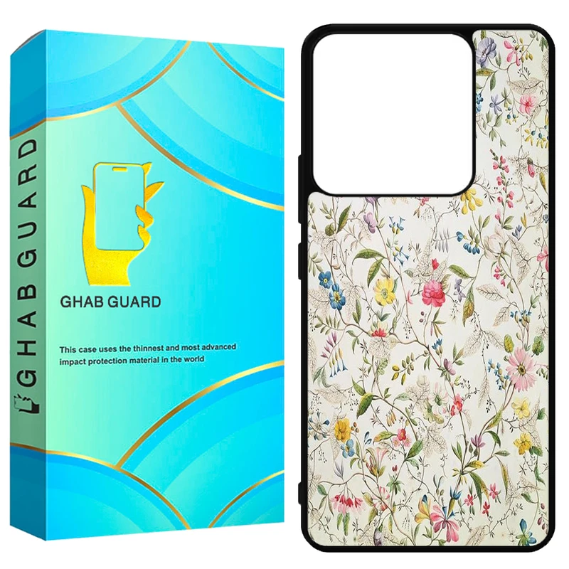 کاور قاب گارد طرح گل مدل GN14 مناسب برای گوشی موبایل شیائومی Redmi Note 14 5G