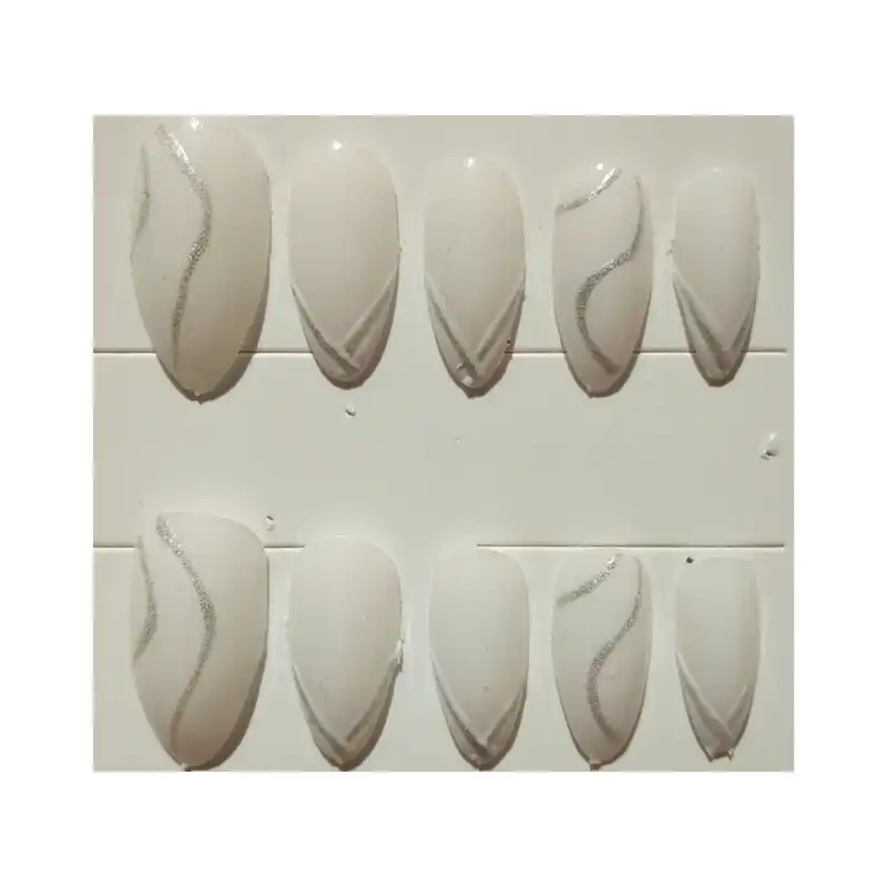 ناخن مصنوعی مدل آبشار بسته ده عددی