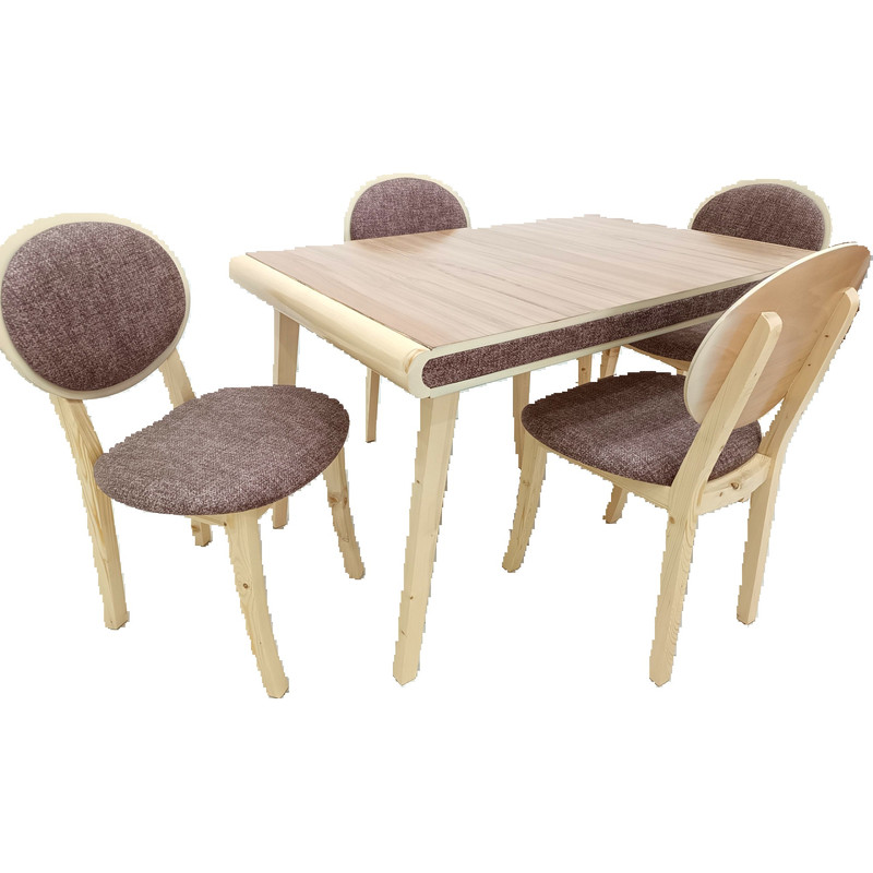 میز و صندلی ناهارخوری 4 نفره مدل lili04