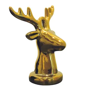 مجسمه مدل سر گوزن پایه دار کد BIG-TAL