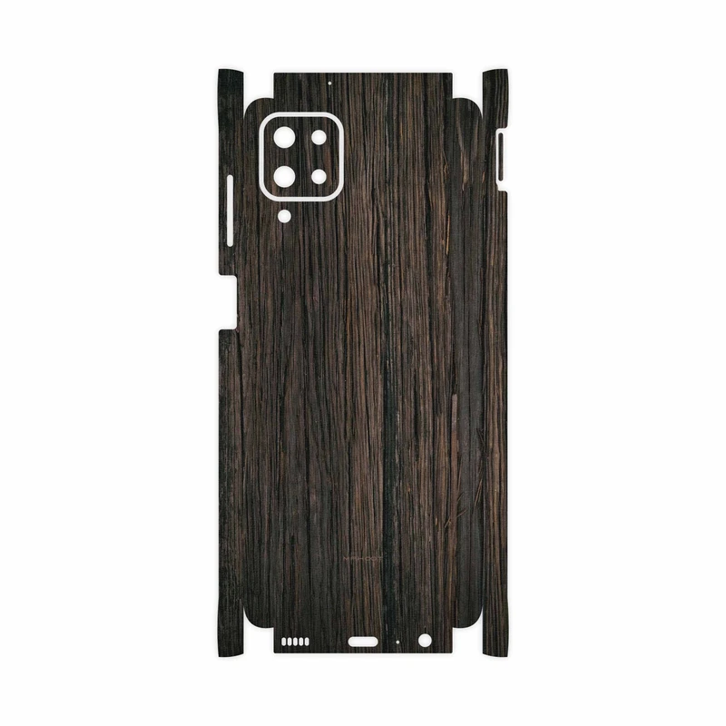 برچسب پوششی ماهوت مدل Burned Wood-FullSkin مناسب برای گوشی موبایل سامسونگ Galaxy A12