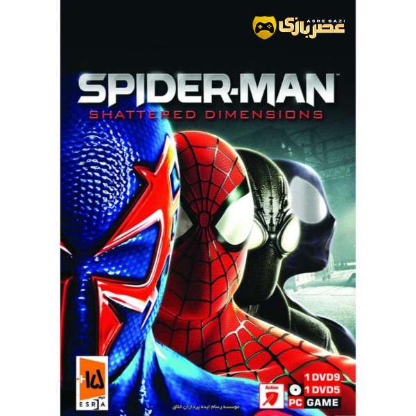 بازی Spider man shattered dimensions مخصوص PC نشر عصر بازی