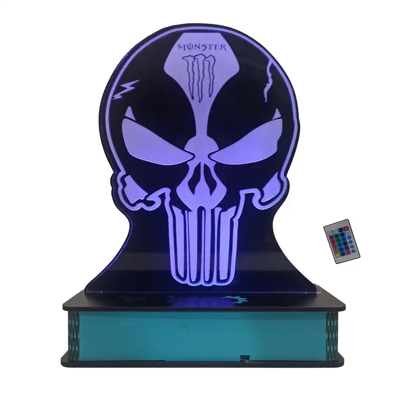 چراغ رومیزی مدل اسکلت