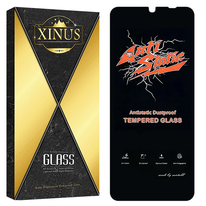 محافظ صفحه نمایش ژینوس مدل XANT مناسب برای گوشی موبایل سامسونگ  Galaxy F06 5G / Galaxy M06 5G / Galaxy A06 5G / Galaxy F16 5G / Galaxy M16 5G / ریلمی Realme C61 / Realme Note 60 / Realme Note 60x / رد تون Red Tone E10