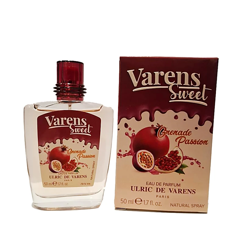 ادوپرفیوم اولریک دو وارن مدل Grenade Passion با رایحه شیرین حجم 50 میلی‌لیتر