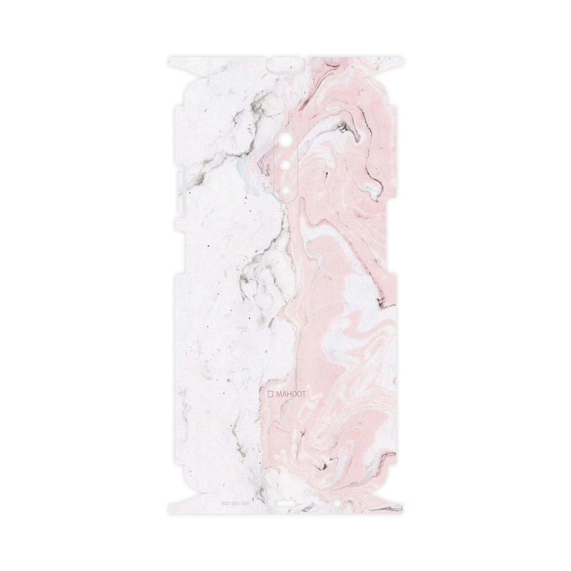 برچسب پوششی ماهوت مدل Blanco-Pink-Marble-FullSkin مناسب برای گوشی موبایل اپو Realme X