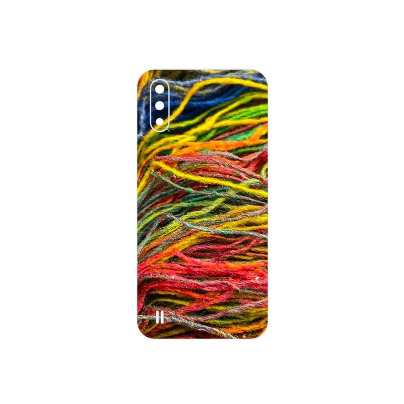 برچسب پوششی ماهوت مدل Fabric Texture 9 مناسب برای گوشی موبایل سامسونگ Galaxy A01