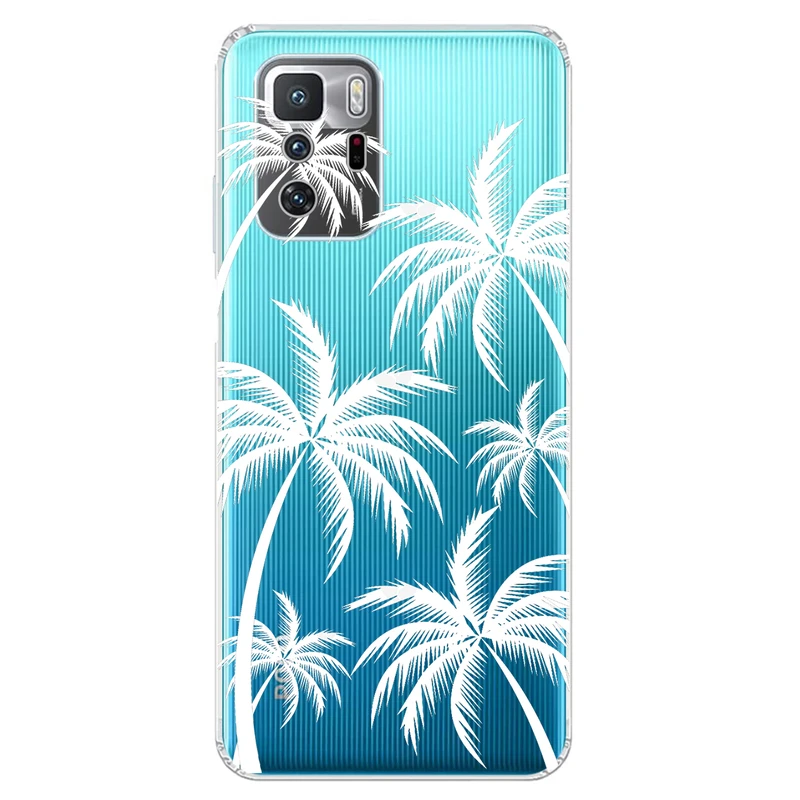 کاور مگافون طرح نخل مدل C52-W مناسب برای گوشی موبایل شیائومی Poco X3 GT