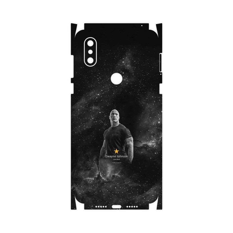برچسب پوششی ماهوت مدل Dwayne Johnson-FullSkin مناسب برای گوشی موبایل شیائومی Mi Mix 3
