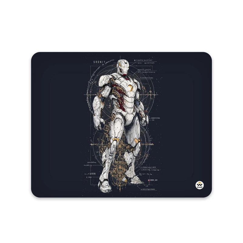 ماوس پد شادیت مدل Iron Man کد322 سایز 24*19 سانتی متر