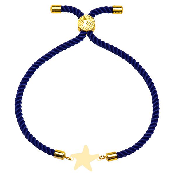 دستبند طلا 18 عیار دخترانه کرابو طرح ستاره مدل Krd1620