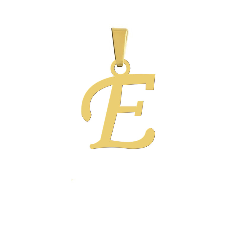 آویز گردنبند هایکا مدل حرف E کد a h 11