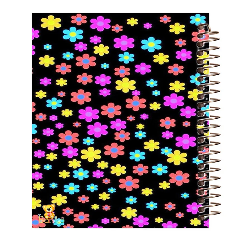 دفتر نقاشی 50 برگ بانیبو مدل گل کد 779