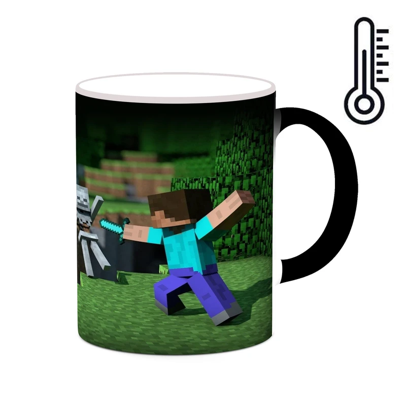 ماگ حرارتی کاکتی طرح ماینکرافت minecraft مدل mgh41492