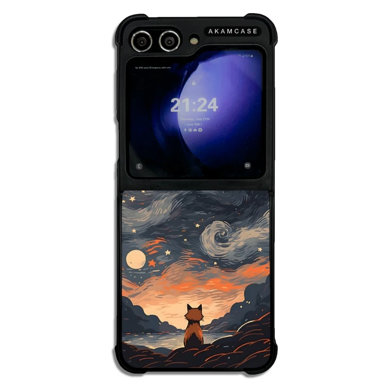 کاور آکام مدل AMC-WSGZFLIP5-DOGS-4 مناسب برای گوشی موبایل سامسونگ Galaxy Z Flip 5