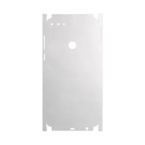 MAHOOT Metallic-White-FullSkin Cover Sticker for HTC Desire 12 Plus