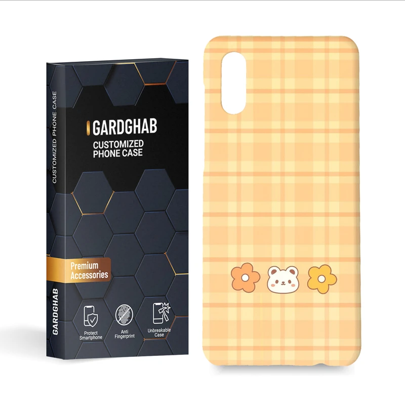  کاور گارد قاب مدل دخترانه مناسب برای گوشی موبایل سامسونگ Galaxy a02