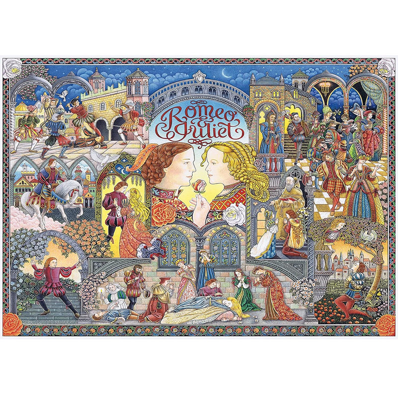پازل 1000 تکه راونزبرگر مدل Romeo N Juliet کد 16808
