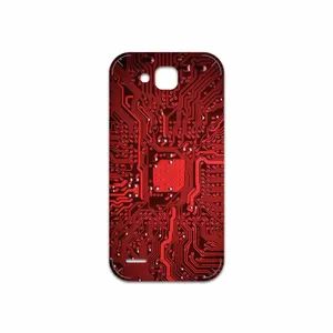 MAHOOT Red Printed Circuit Board Cover Sticker for Huawei Ascend G750