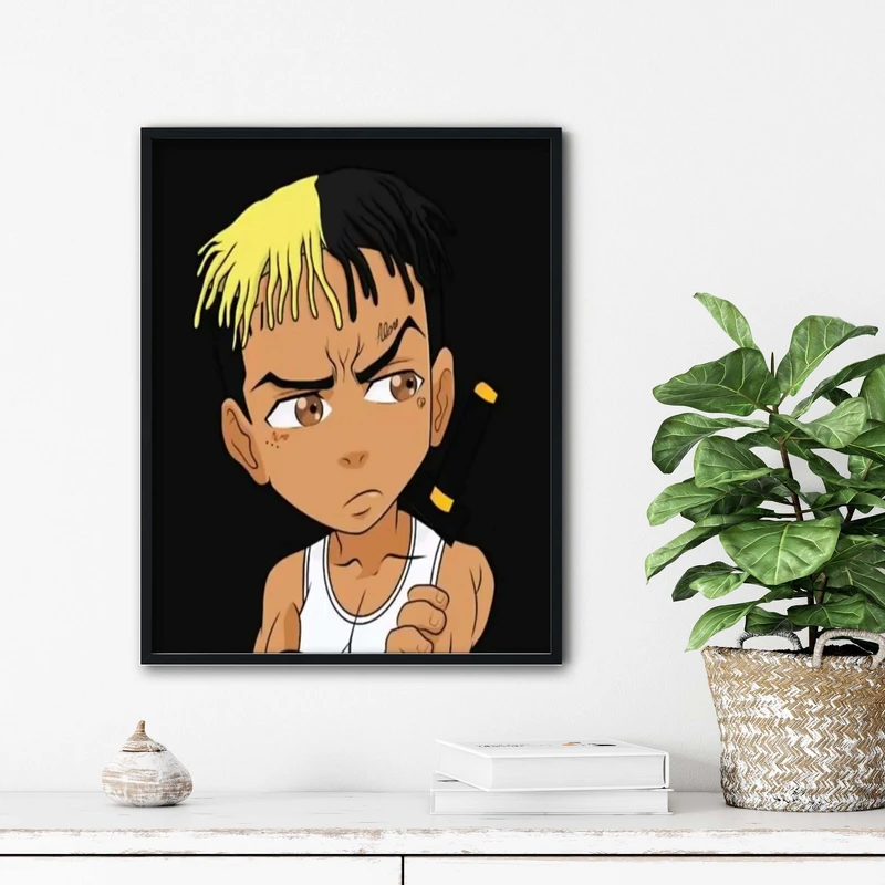 تابلو آتریسا طرح تنتاسیون xxxtentasion مدل ATt004