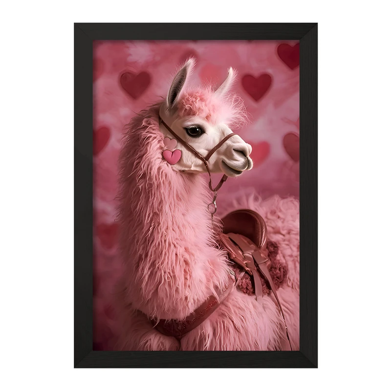 تابلو خندالو مدل لاما کد F9937