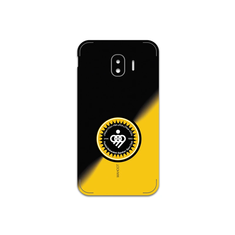 برچسب پوششی ماهوت مدل Sepahan-FC مناسب برای گوشی موبایل سامسونگ Galaxy J2 Pro 2018