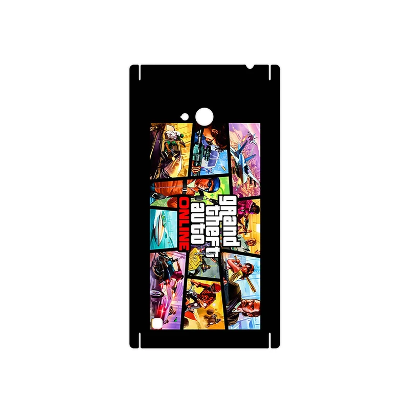 برچسب پوششی ماهوت مدل GTA Online Game Series مناسب برای گوشی موبایل نوکیا Lumia 720