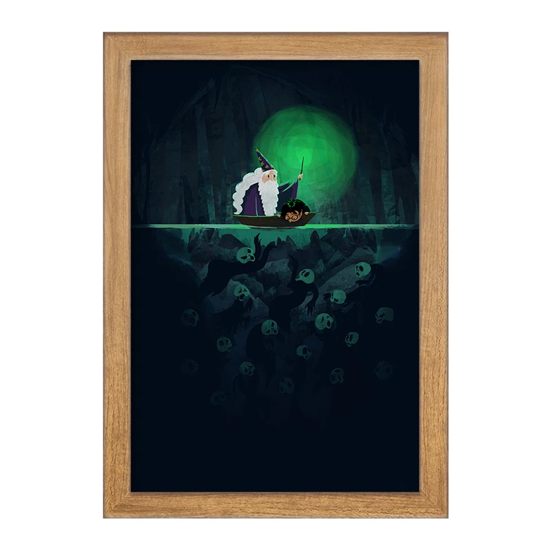 تابلو خندالو مدل هری پاتر (Harry Potter) کد F730