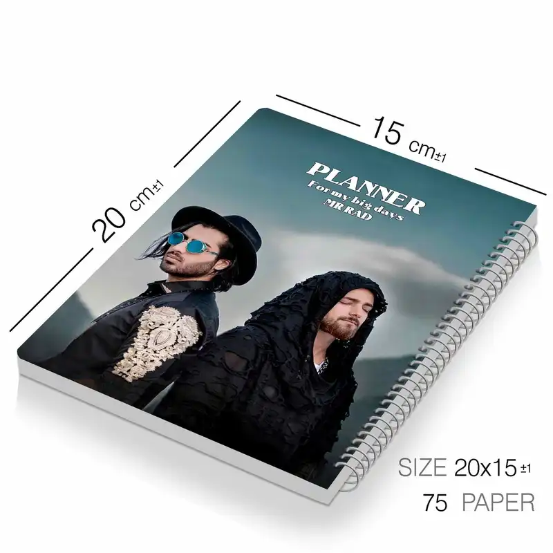 دفتر برنامه ریزی مستر راد طرح ماکان بند مدل پلنر روزانه کد fiory 1698