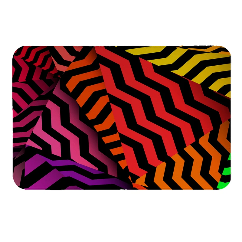  پادری طرح زیگزاگ کد 5329 سایز 60 × 40 سانتی‌متر