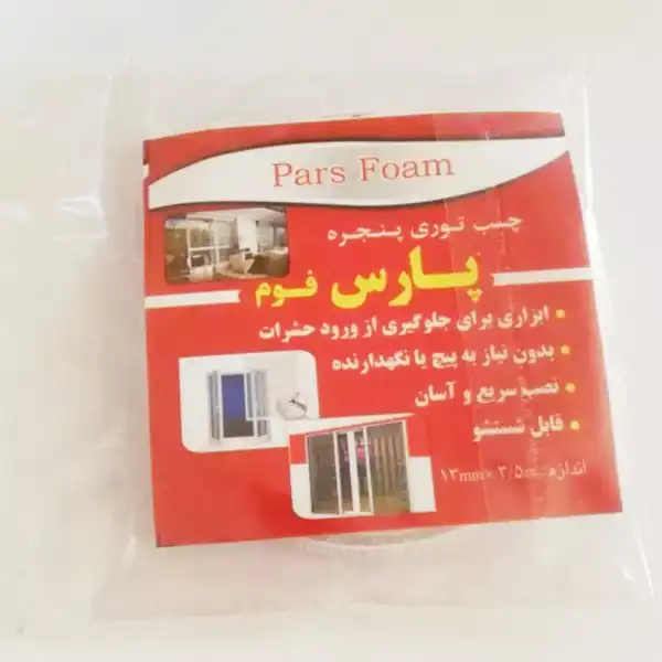 چسب توری پارس فوم مدل 3.5 متری