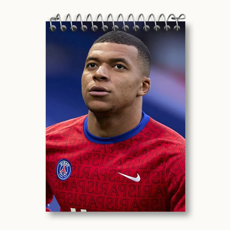 دفتر یادداشت 50 برگ خندالو مدل کیلیان امباپه کد 14028