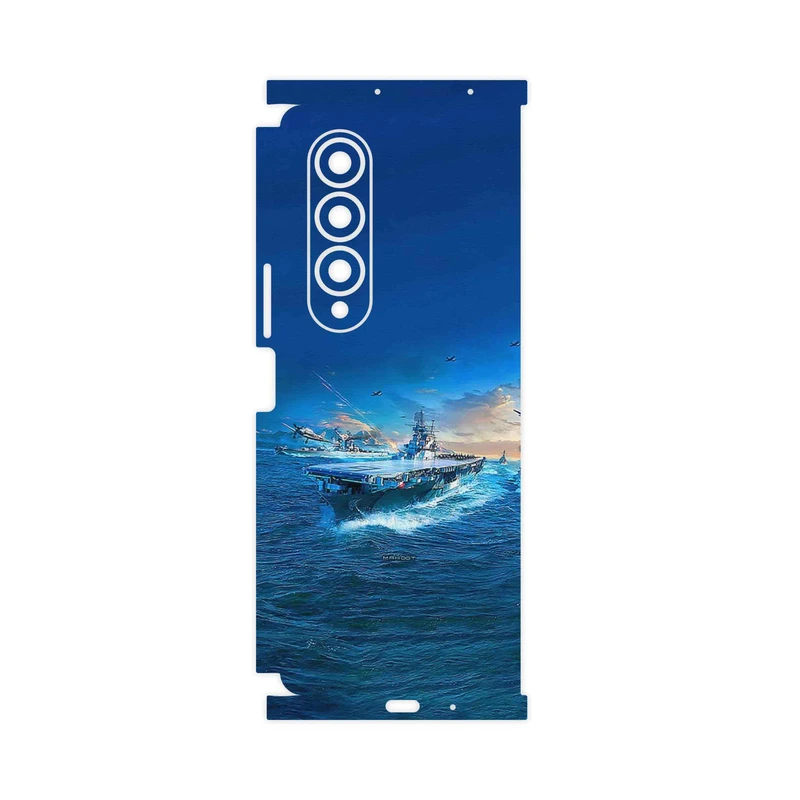 برچسب پوششی ماهوت مدل Warship-FullSkin مناسب برای گوشی موبایل سامسونگ Galaxy Z Fold4