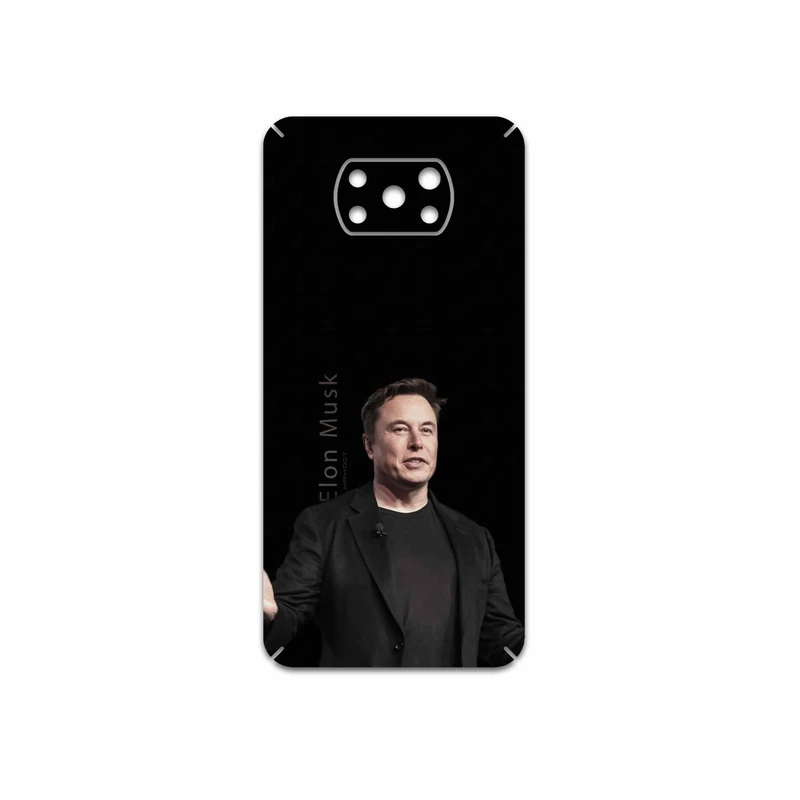 برچسب پوششی ماهوت مدل Elon-Musk مناسب برای گوشی موبایل شیائومی Poco X3 Pro