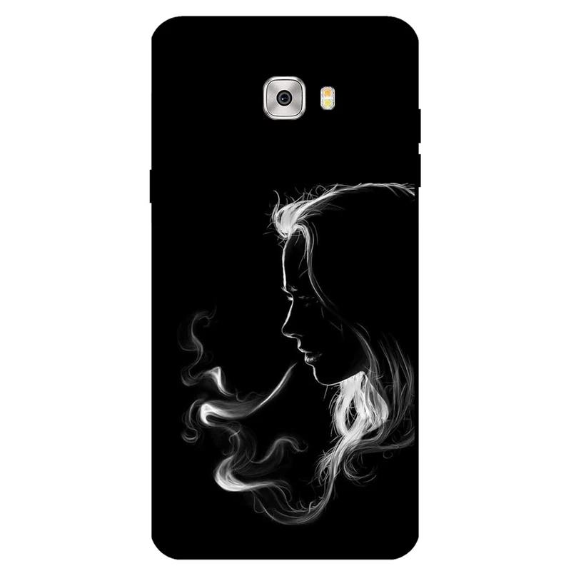 کاور مگافون طرح دخترانه مدل 8261 مناسب برای گوشی موبایل سامسونگ Galaxy C7 Pro     