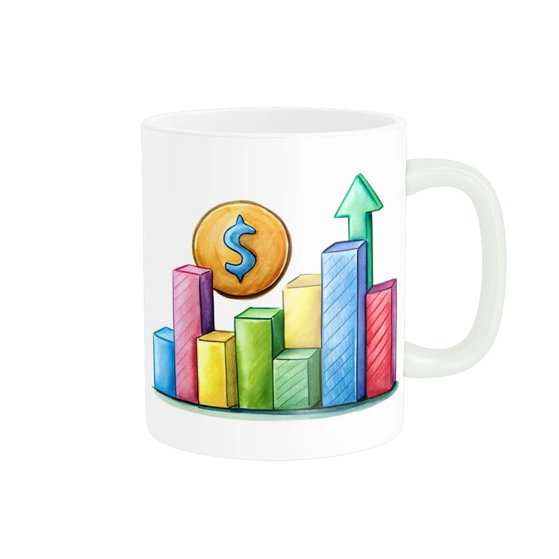 ماگ استلار طرح ترید و فارکس و ارزهای دیجیتال  کد 1833