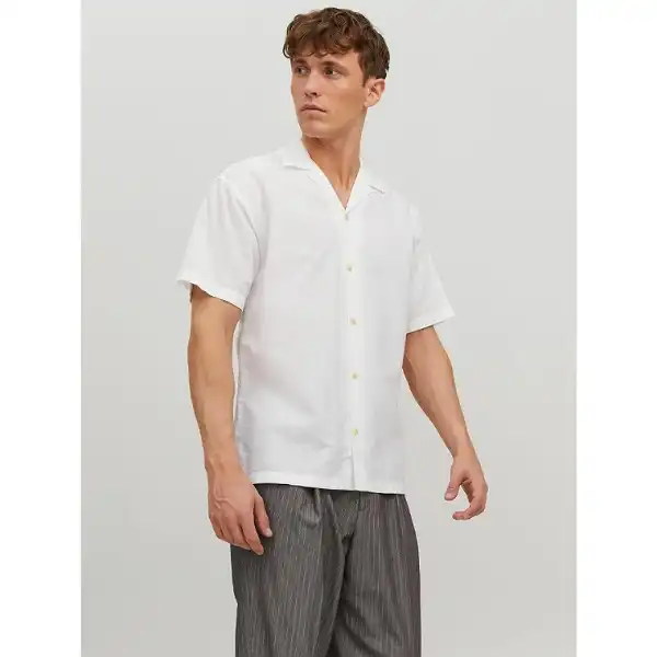 پیراهن آستین کوتاه مردانه جک اند جونز مدل هاواییW-12227681