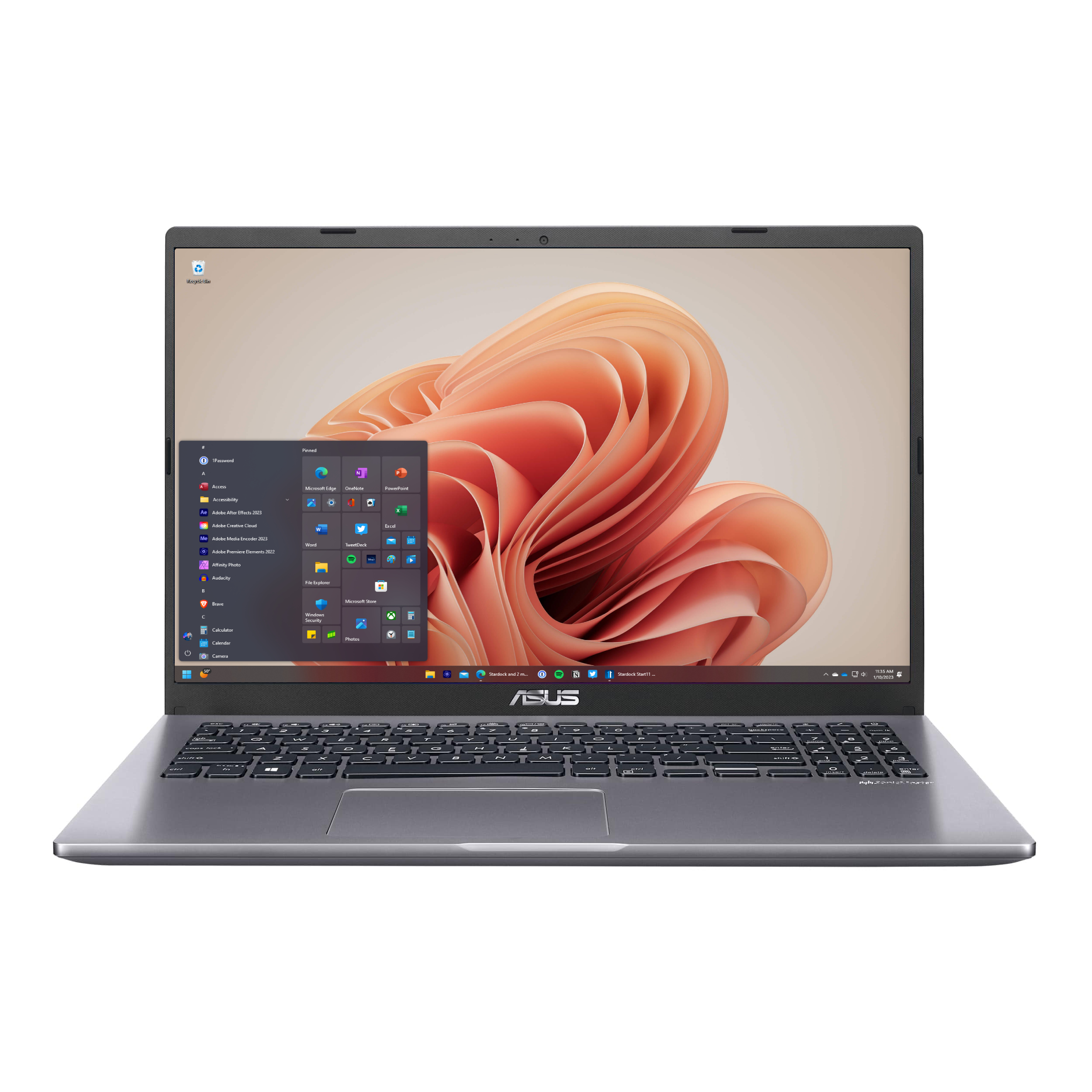 لپ تاپ 15.6 اینچی ایسوس مدل X515EP-EJ650-i7 16GB 1HDD 512SSD MX330 - کاستوم شده