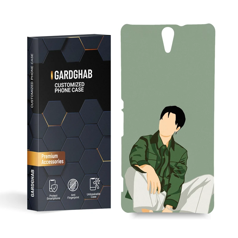 کاور گارد قاب مدل پسرانه مناسب برای گوشی موبایل سونی c5