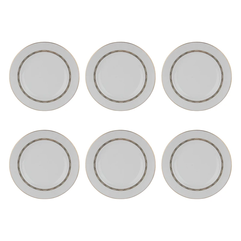 پیش دستی چینی زرین ایران مدل ایتالیا 19 هدیه درجه 3 بسته شش عددی