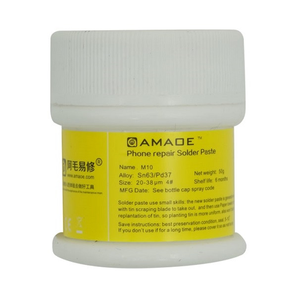 خمیر قلع آمویی مدل 217 درجه کد M9 وزن 50 گرم