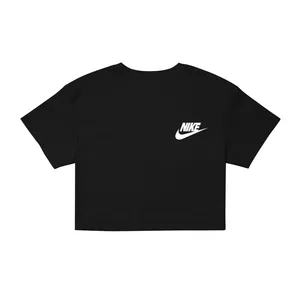 کراپ‌ تی‌شرت آستین کوتاه زنانه مدل CM12