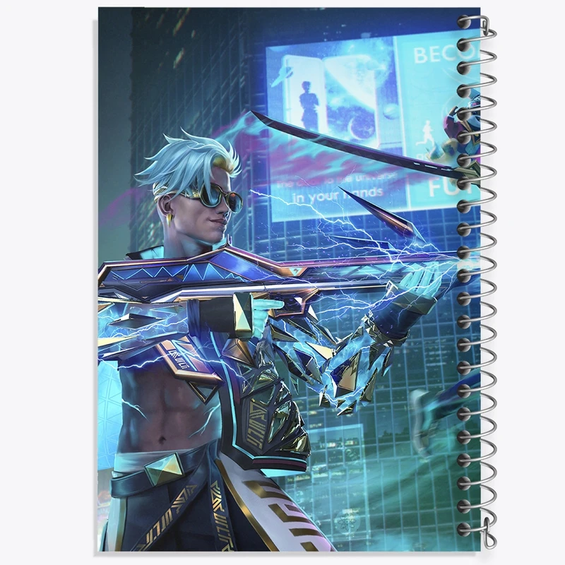 دفتر لیست خرید 50 برگ خندالو طرح Free Fire کد F2524