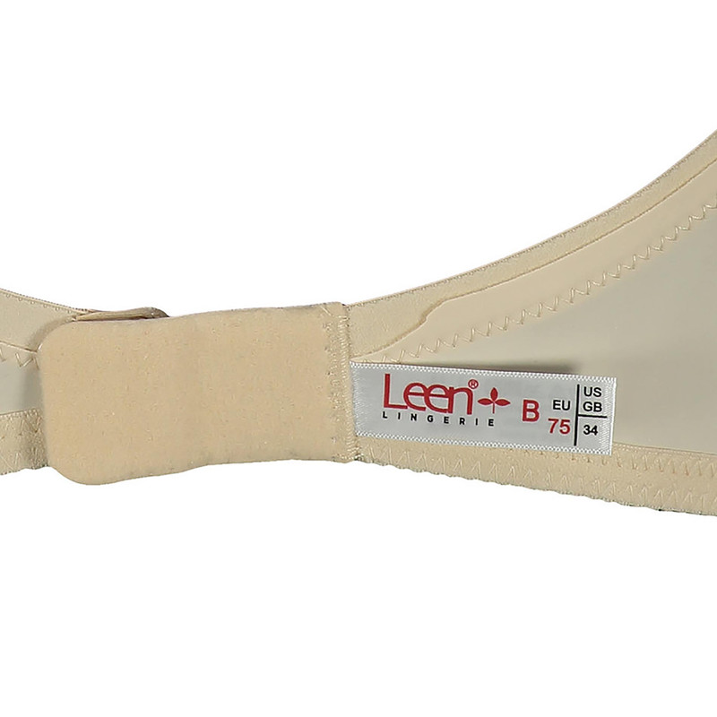 سوتین زنانه لین مدل بدون فنر کد 4680-400 رنگ کرم